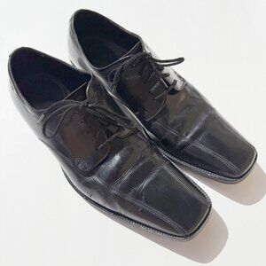Hugo Boss Black Leather Dress Shoes